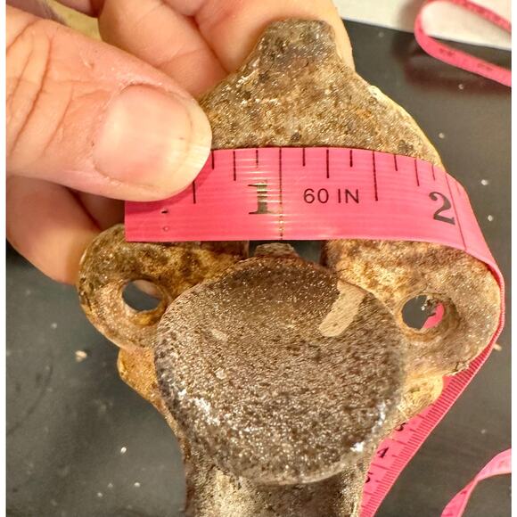 Door handle, Vintage door hardware, Restoration pieces, Door Salvage - Picture 4 of 8